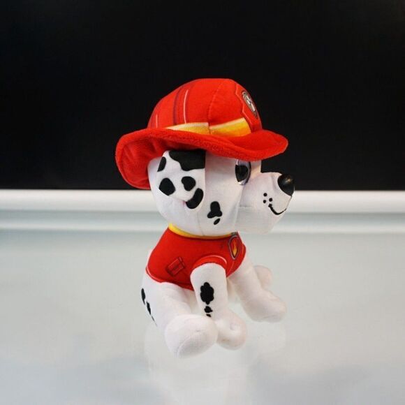 Gund Paw Patrol Marshall Marcus Plush Stuffed Animal Toy Firefighter Uniform 6" - Picture 2 of 6